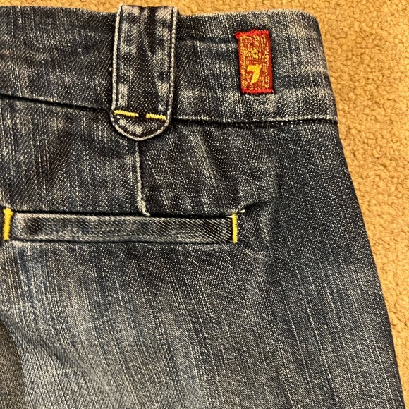 7 for all man kind designer jeans size 27 - Picture 2 of 7